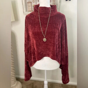 ⭐️Women’s PLT Cropped Oversized Sweater